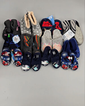 Фотография  743 - Обувь домашняя дети СТОК 065#3,2 кг, ЛОТ СТ-9727 оптом в Владимире и Владимирской области