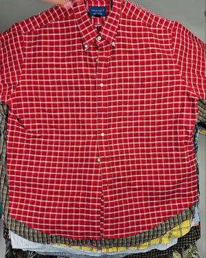 Купить Рубашки (Oversize Man Shirts Premium)#20,3 кг, ЛОТ СХ-0242 оптом в Владимире и Владимирской области