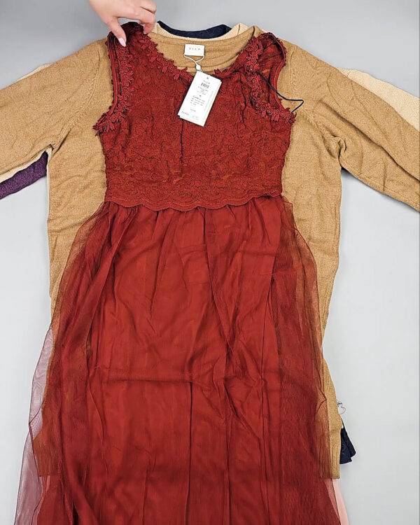 Фотография  610 - Платья VILA Winter 104#7 кг, ЛОТ СТ-9902 оптом в Владимире и Владимирской области