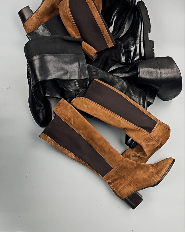 Фотография  568 - Сапоги Италия #7 шт, ЛОТ СТ-9678 оптом в Владимире и Владимирской области