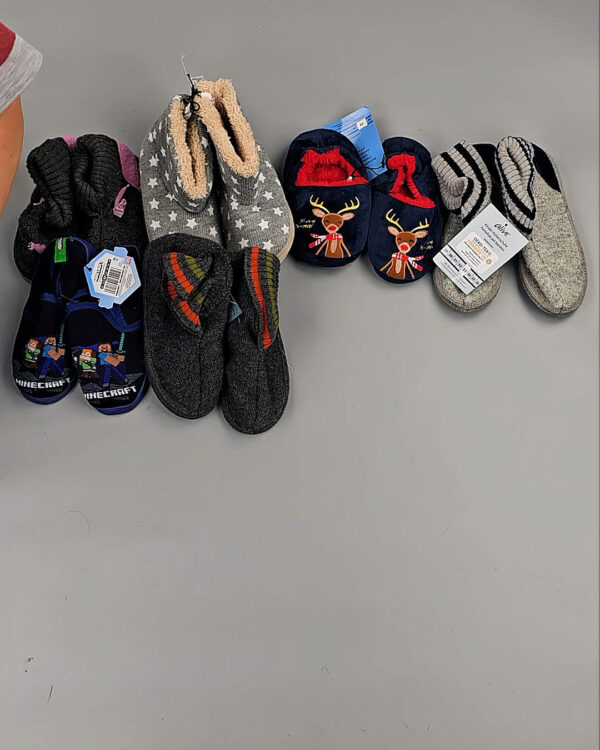 Фотография  840 - Обувь домашняя дети СТОК 065#3,2 кг, ЛОТ СТ-9727 оптом в Владимире и Владимирской области